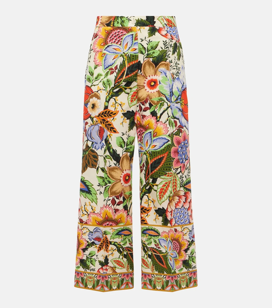 Etro - Floral cotton culottes