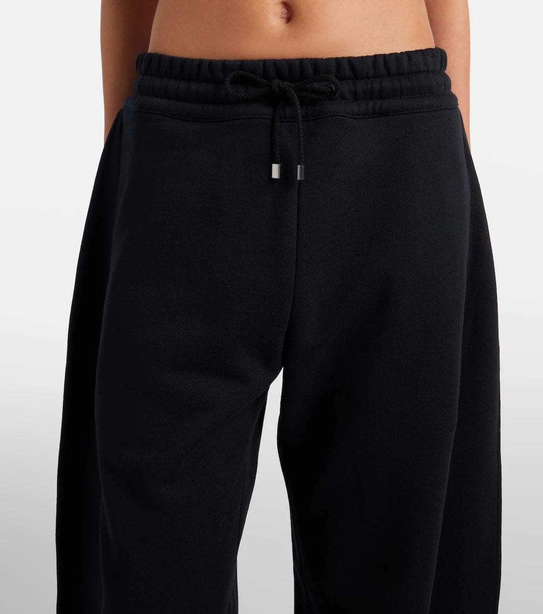 Alaïa - Cotton fleece sweatpants