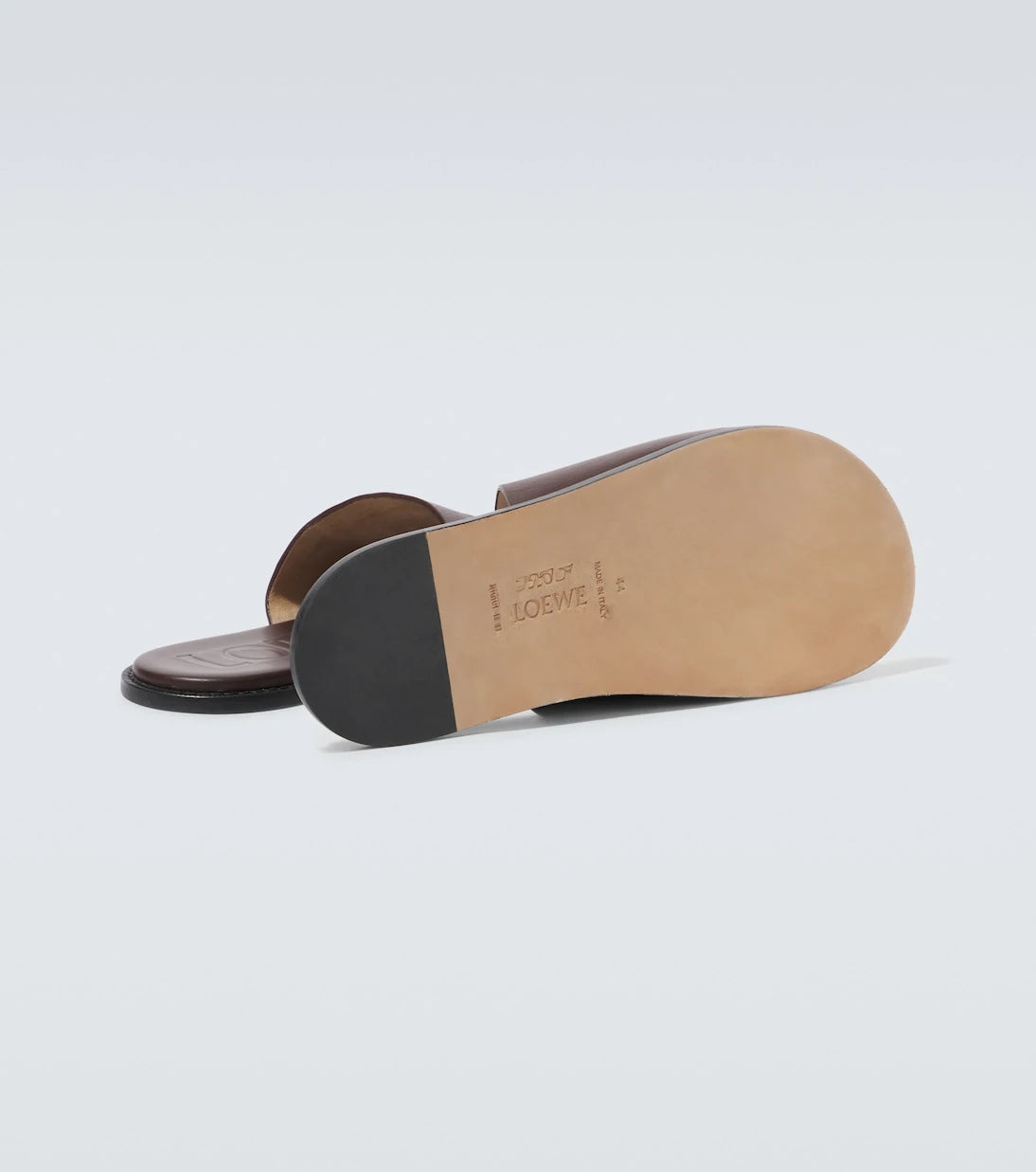 Loewe - Paula's Ibiza Flex Anagram leather slides