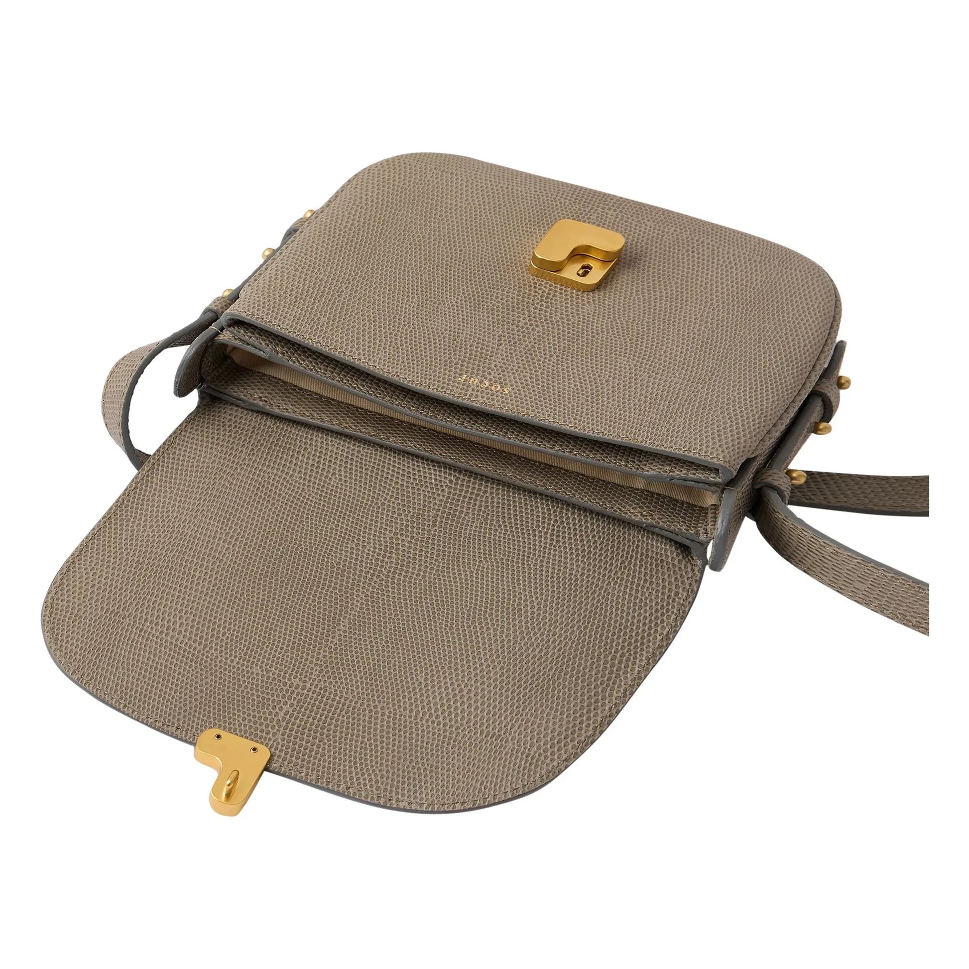 Soeur - Bellissima Mini Leather Bag | Grey