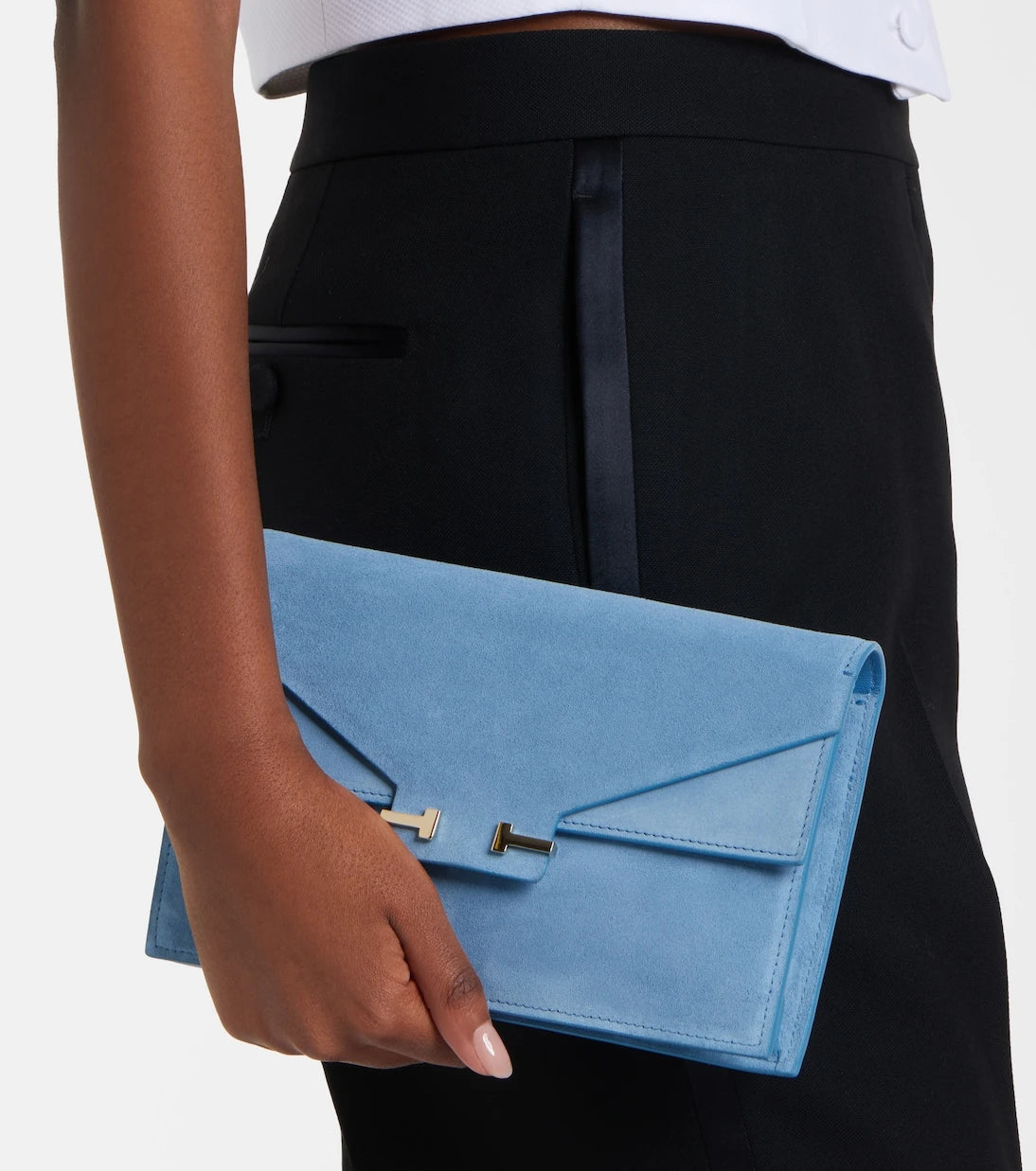 Tom Ford - Aube Mini suede crossbody bag