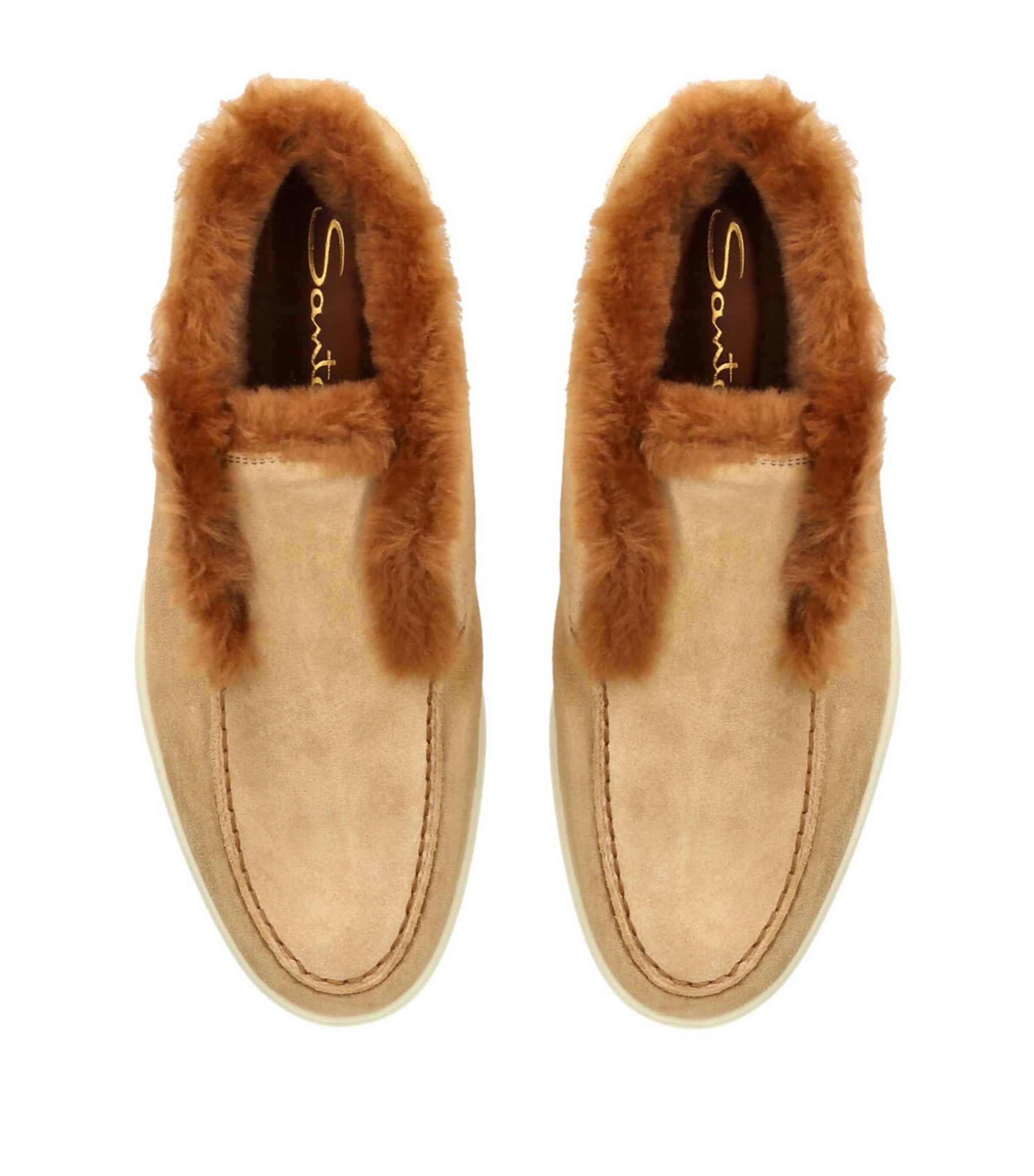 Brown Suede Fortune Ankle Boots