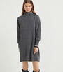 Brunello Cucinelli Virgin Wool-Blend Mini Dress