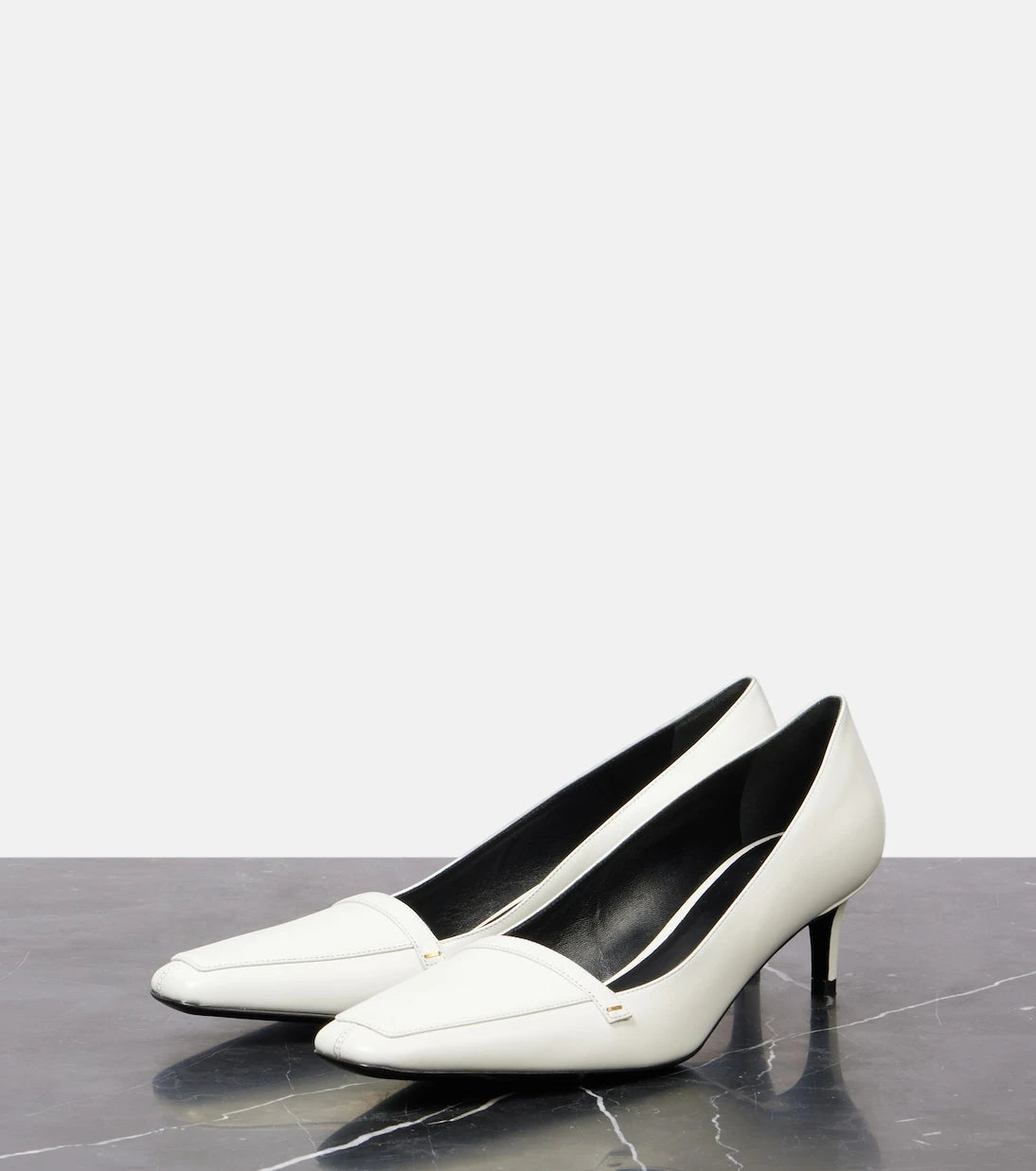 Khaite - Celia 50 leather pumps