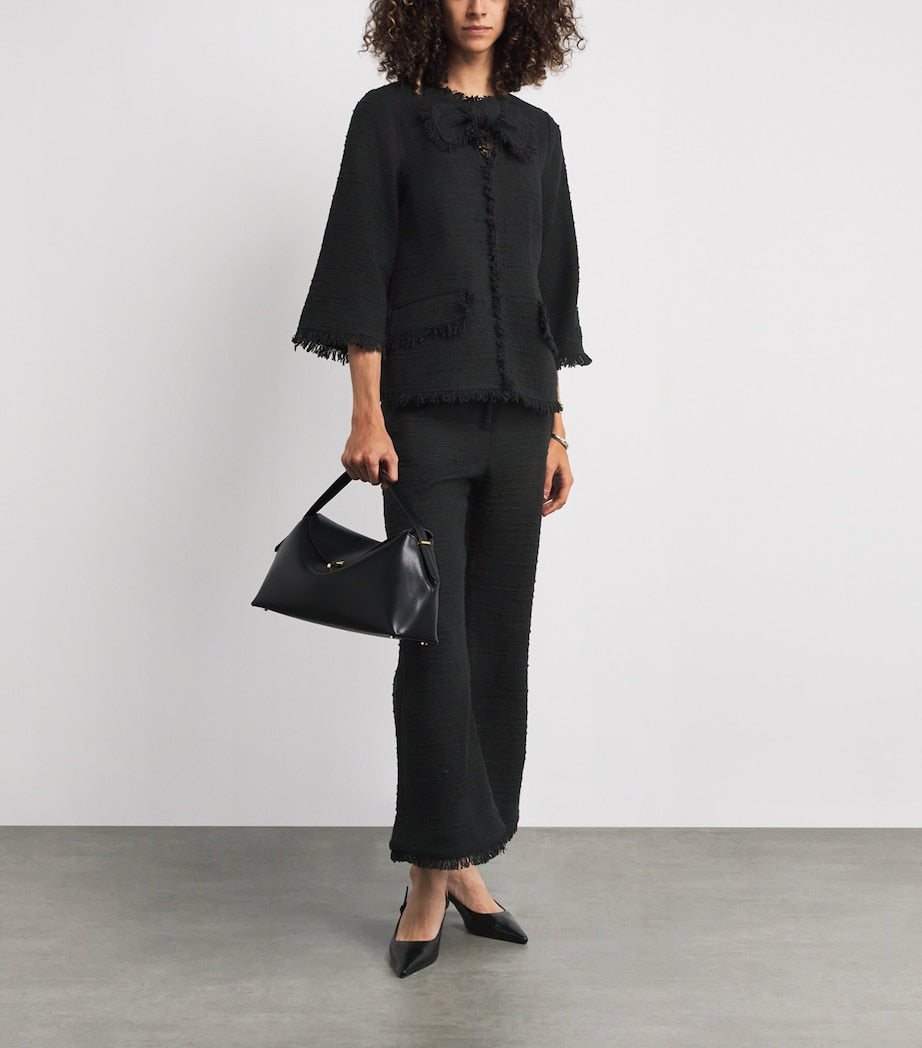 Cotton-Blend Mafaldana Trousers