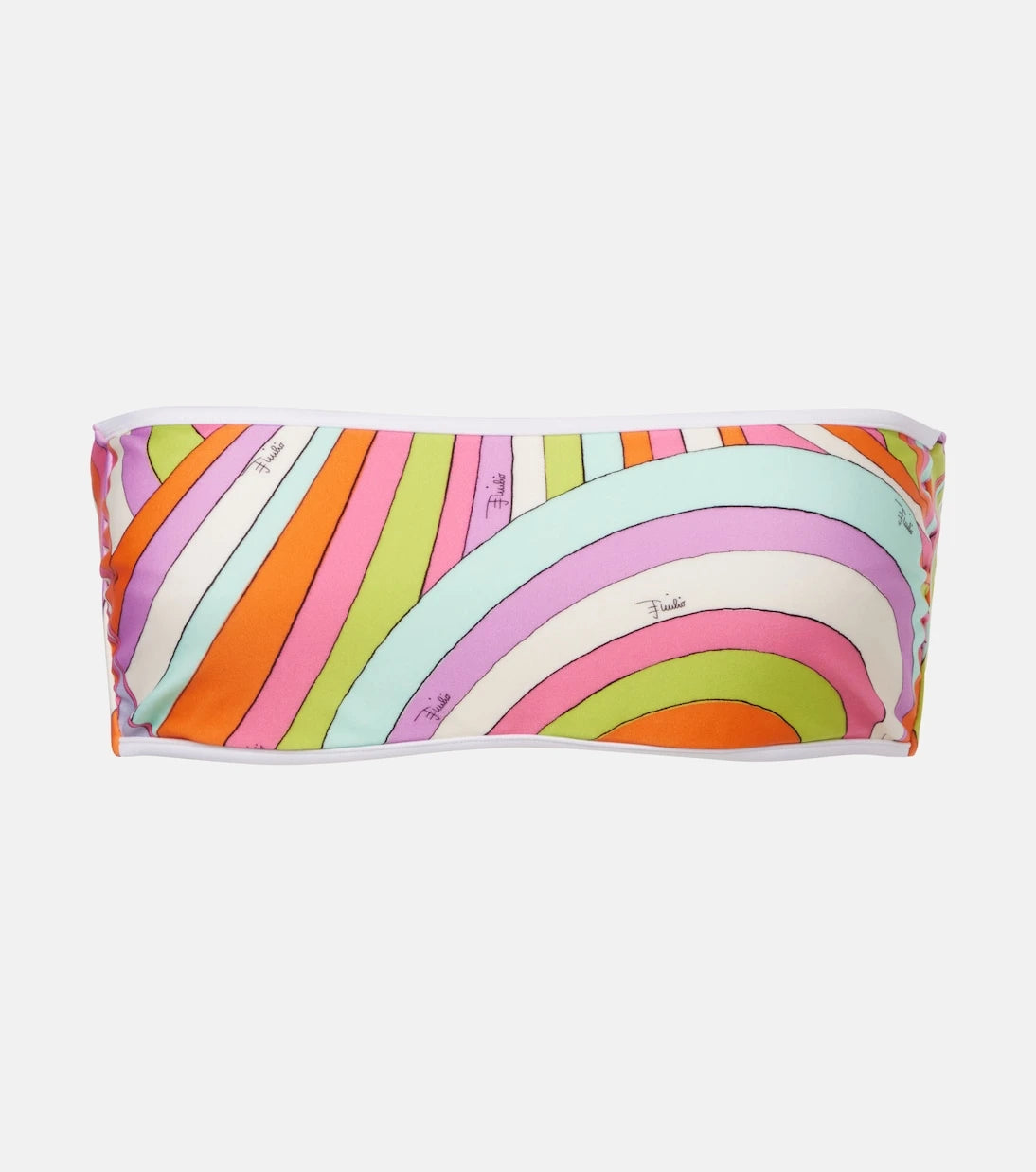 Pucci - Iride bandeau bikini top