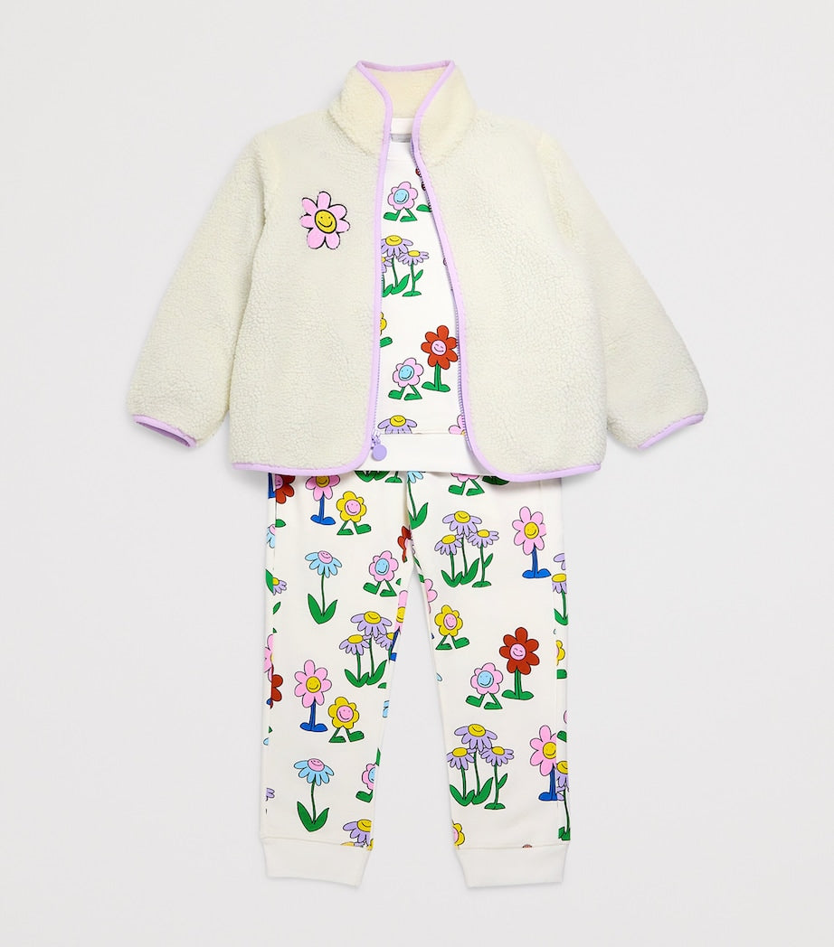 Stella McCartney Kids Cotton Flower Print Sweatpants (3-14+ Years)