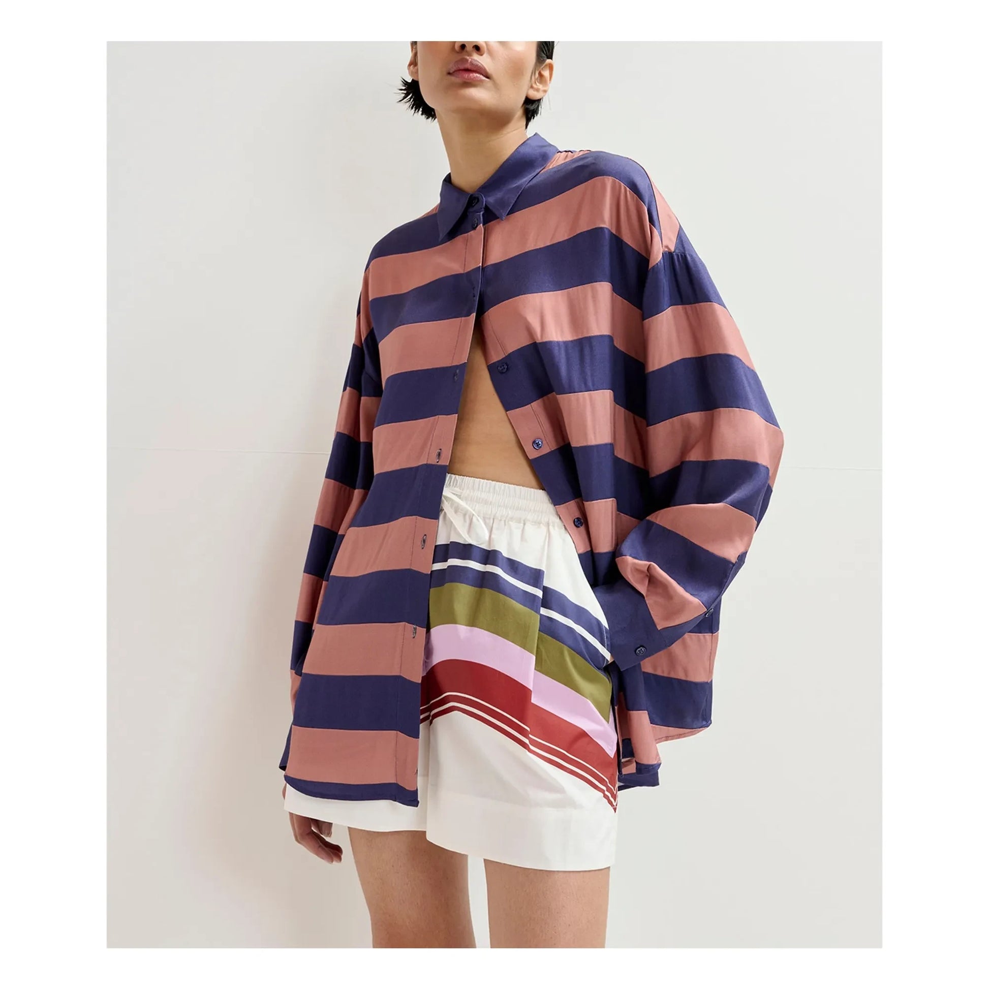 Essentiel Antwerp - Jaim Stripes Shirt | Blue