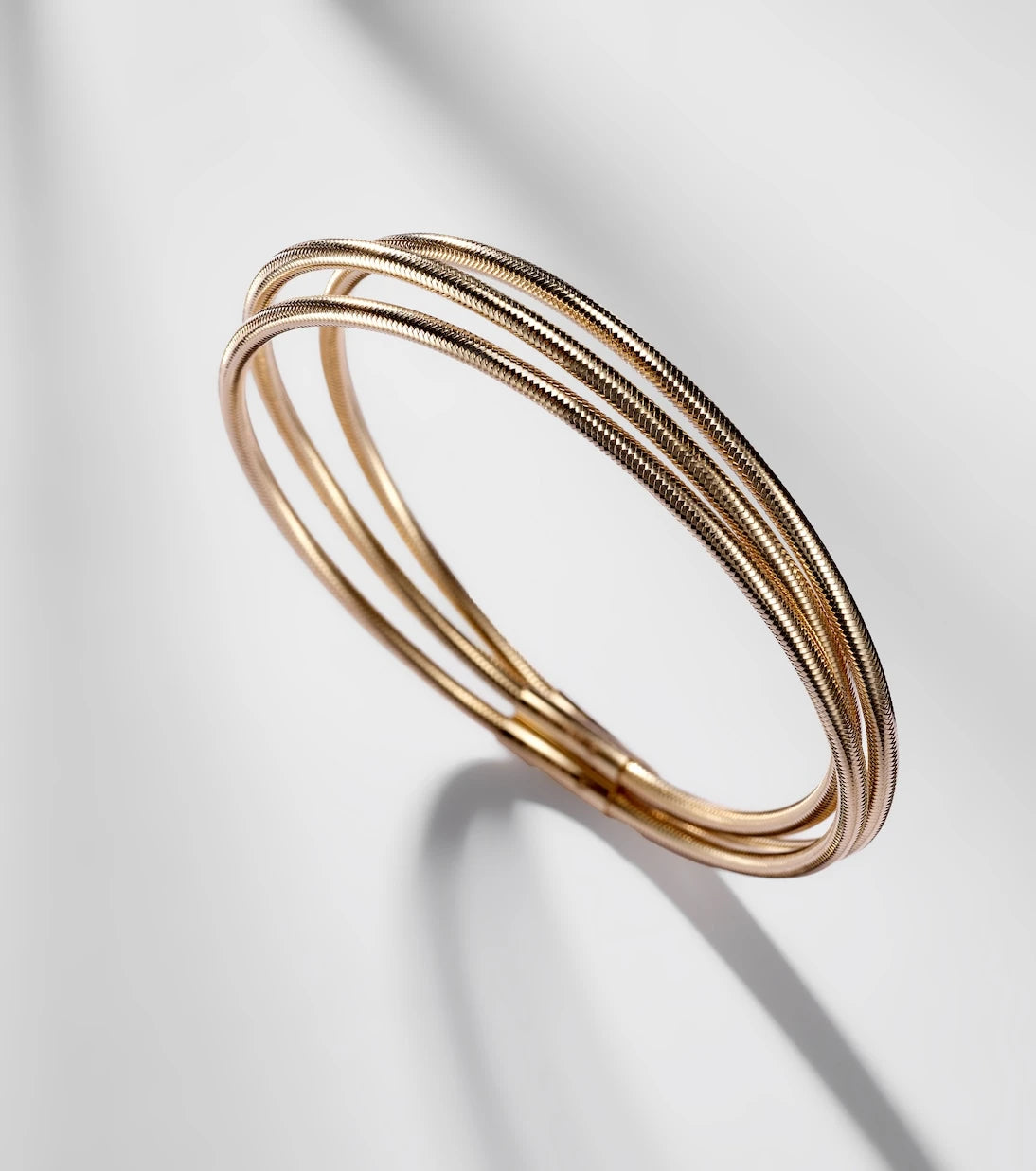Stone and Strand - Liquid Gold Stretch 14kt gold bracelet