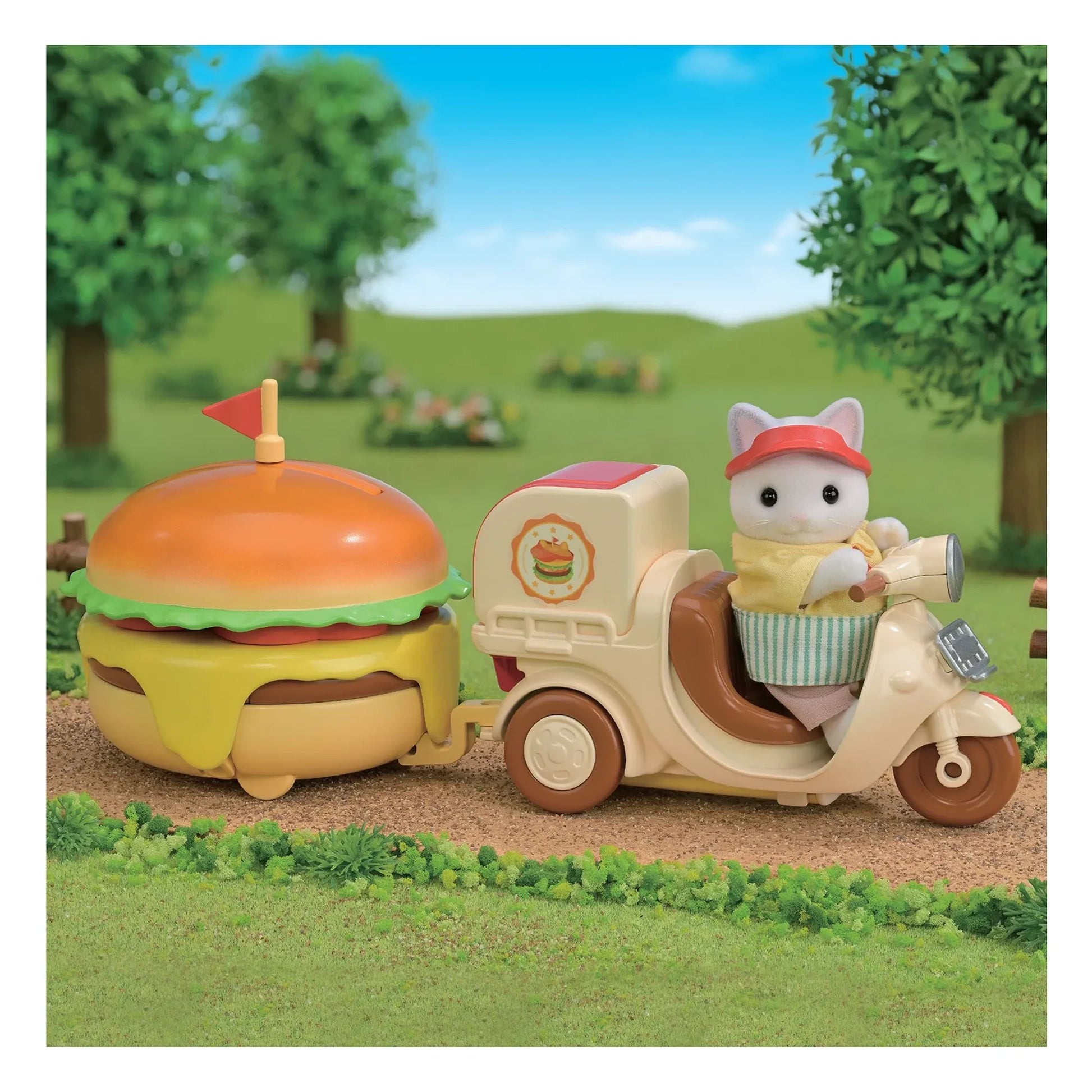 Sylvanian Families - The hamburger stand