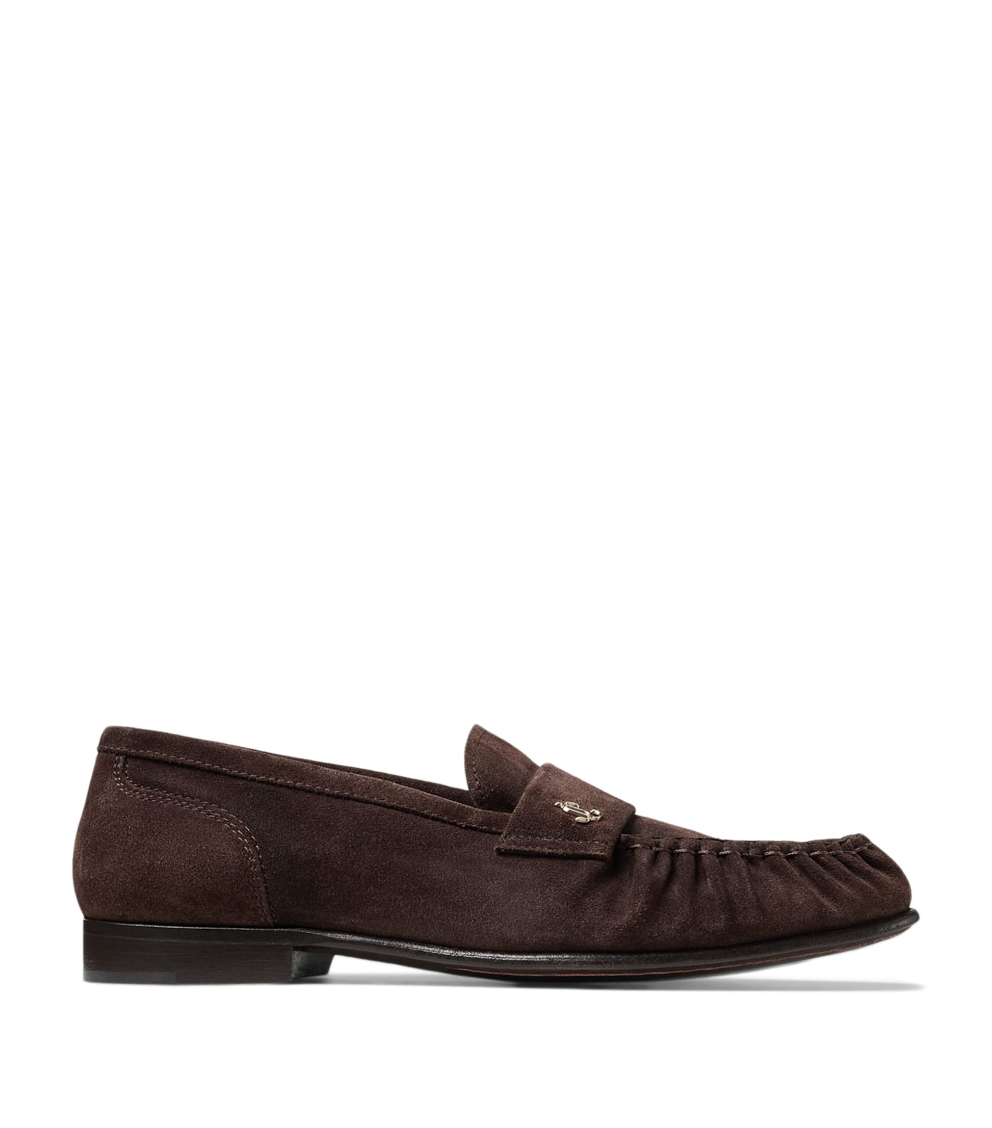 Brown Ellis Suede Loafers