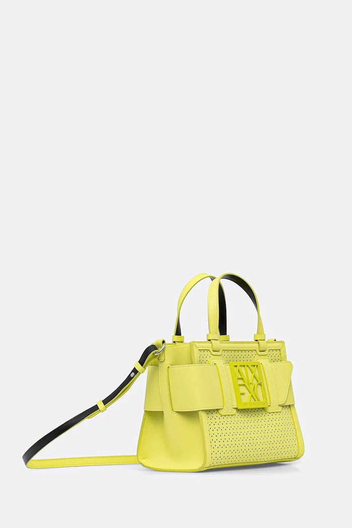 Armani Exchange kadın crossbody çanta, suni deriden