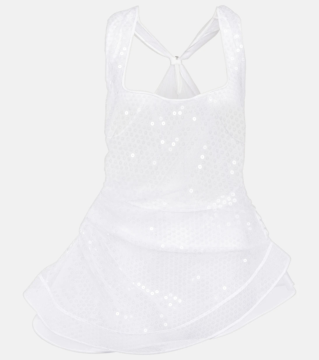 Jacquemus - Le Débardeur Perle sequined top
