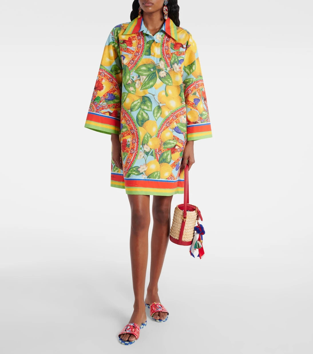 Dolce&Gabbana - Oversized printed shirt