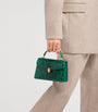 Green Karung Leather Serpenti Forever Top-Handle Bag