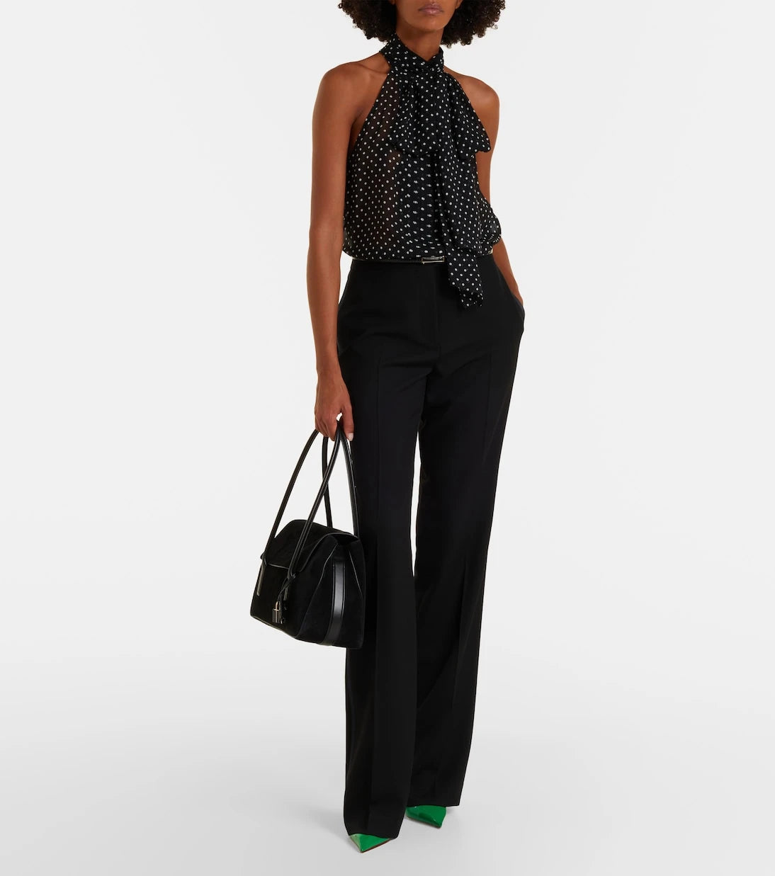 Tom Ford - Eclipse Medium suede shoulder bag