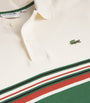Lacoste Cotton Contrast Stripe Polo Shirt