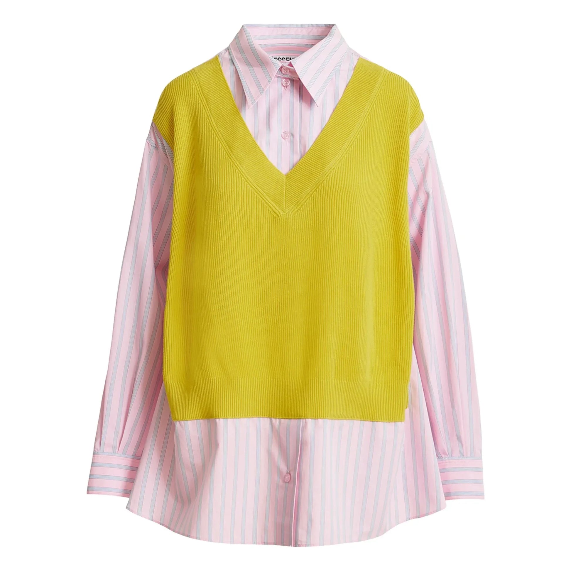 Essentiel Antwerp - Combo Jit shirt | Lemon yellow