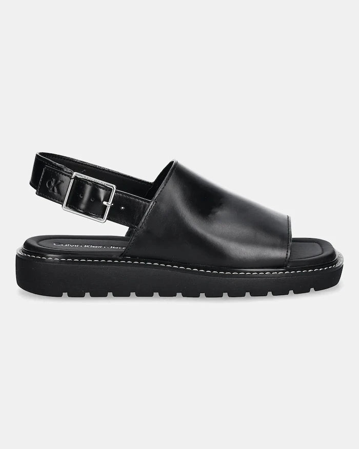 Calvin Klein Jeans SQ MOLDED SANDAL SLING MG LTH Sandalet