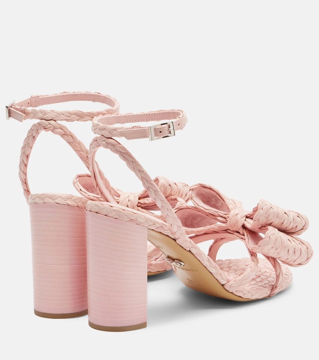 Mach & Mach - Cadeau raffia-effect sandals