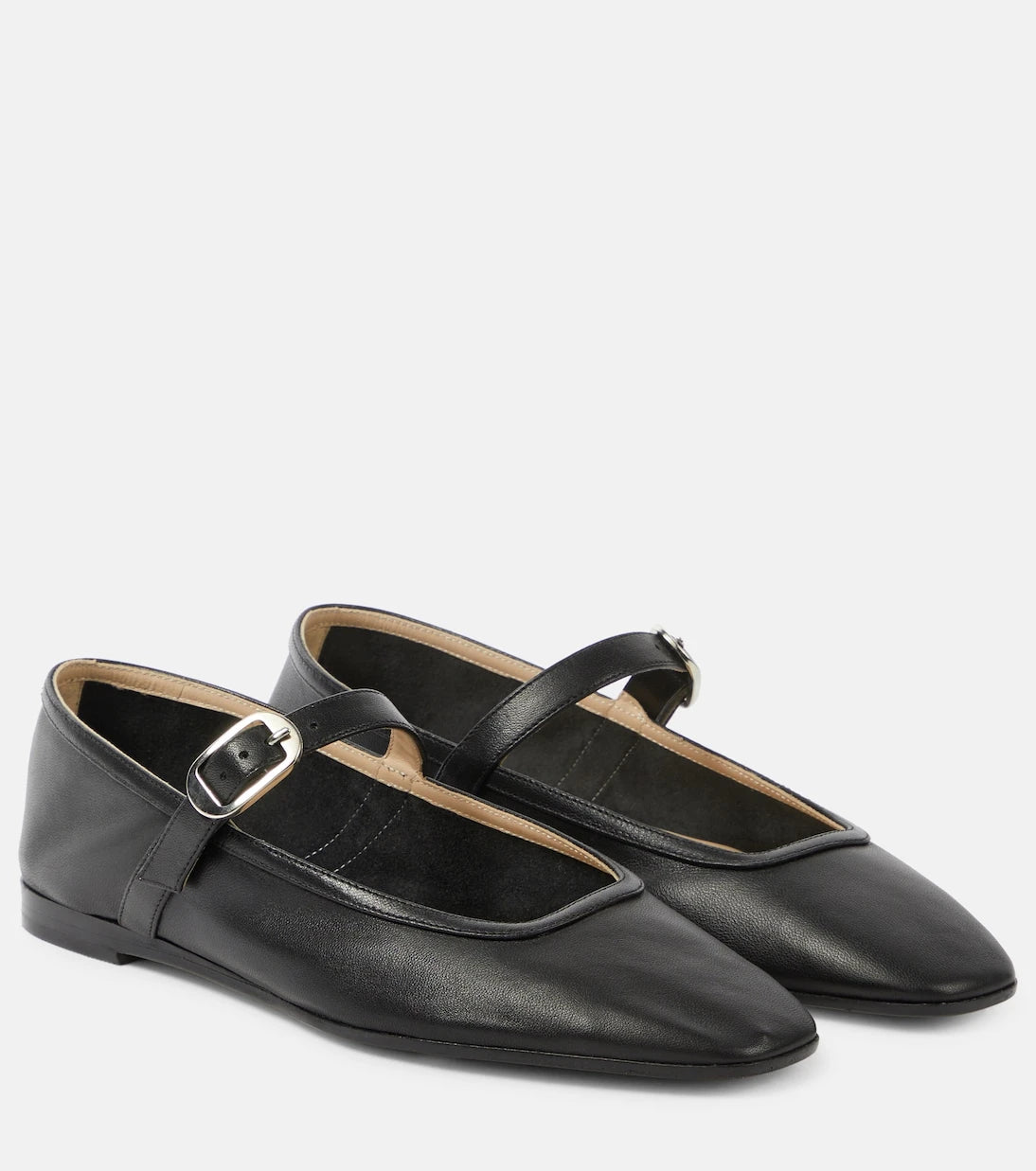 Le Monde Béryl - Leather Mary Jane ballet flats