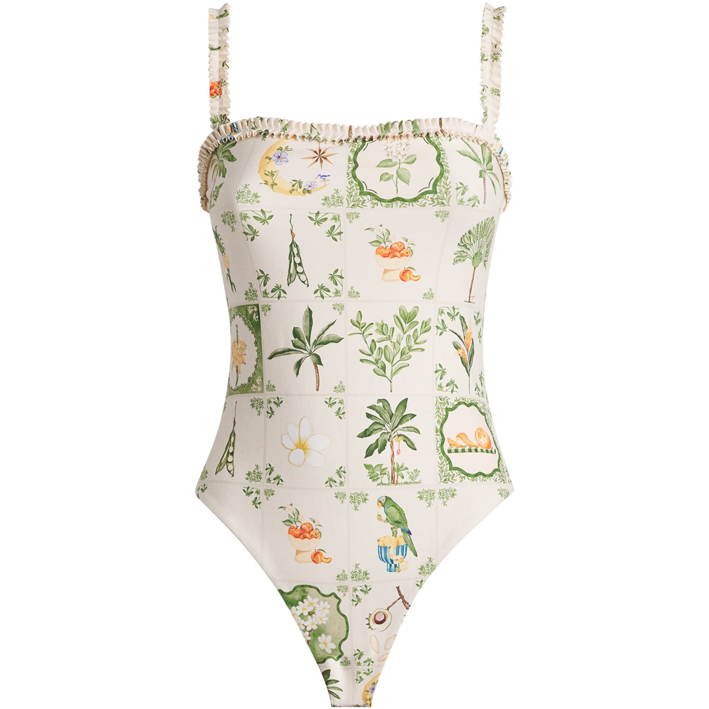 Agua By Agua Bendita Multi x Andrea Wild Limon Swimsuit
