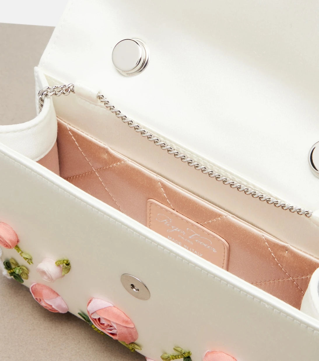 Roger Vivier - Jewel Efflorescence Mini top-handle bag