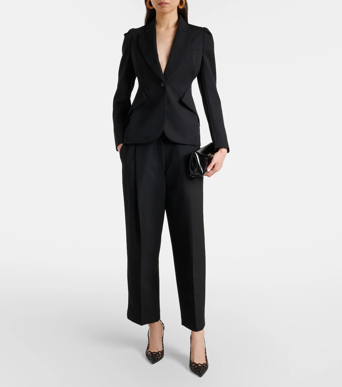 Gianvito Rossi - 95 leather slingback pumps