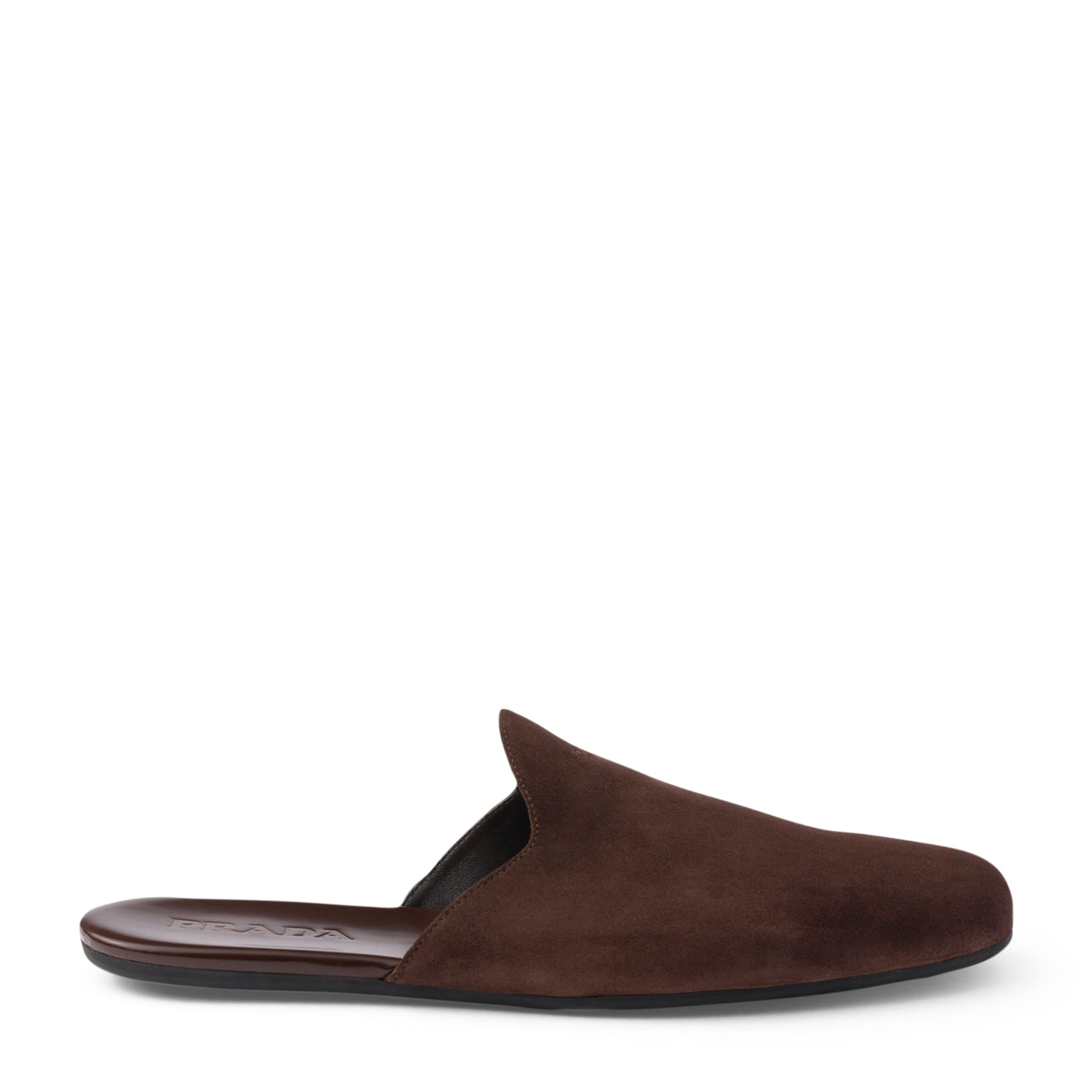 Prada Suede Mules