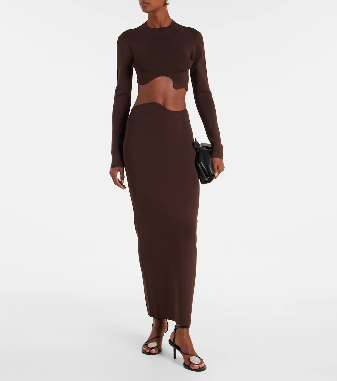 Christopher Esber - Knitted maxi skirt