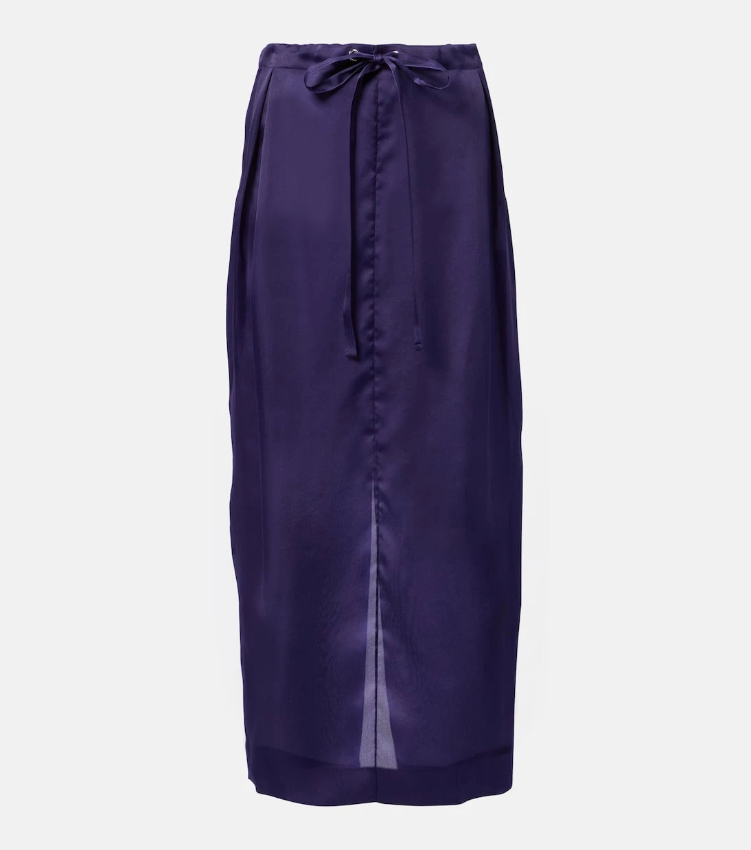 Khaite - Chenton silk organza maxi skirt