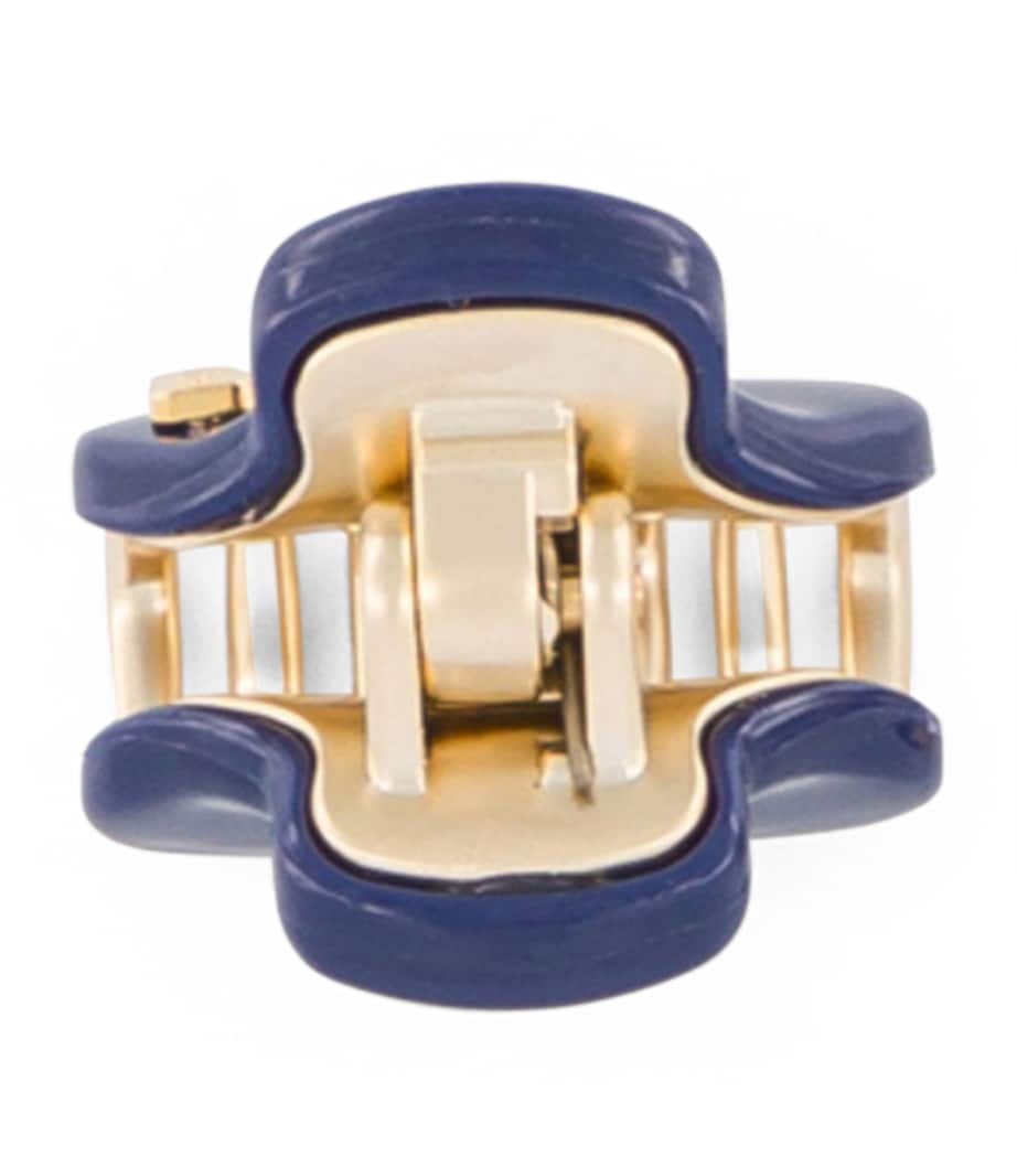 Gold-Plated Mini Claw Hair Clips (Set of 2)