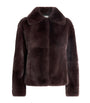 Yves Salomon Rex Rabbit Fur Jacket