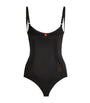 SPANX Black SPANXsculpt OnCore Open-Bust Brief Bodysuit - Firm Control