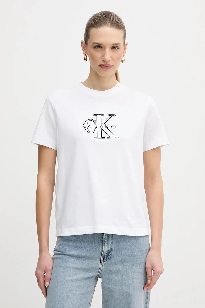 Calvin Klein Jeans Pamuklu Tişört