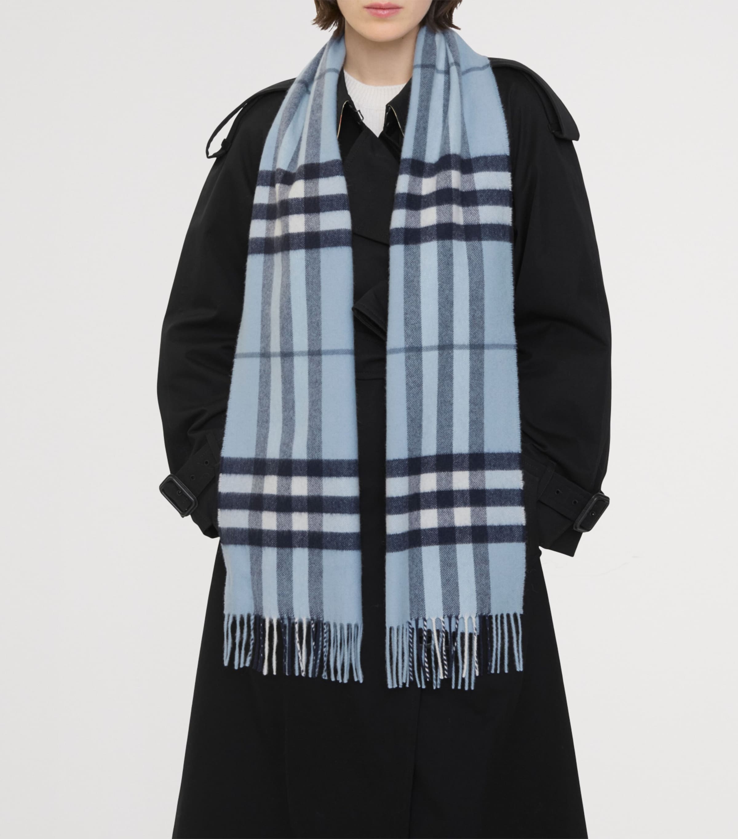 Burberry Cashmere Check Scarf