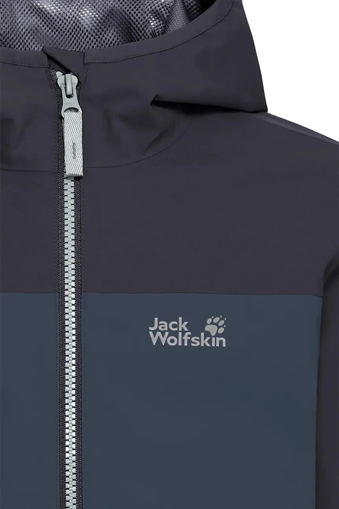 Jack Wolfskin Çocuklar İçin Su Geçirmez Mont ADVENTURETRIBE 2L JKT K