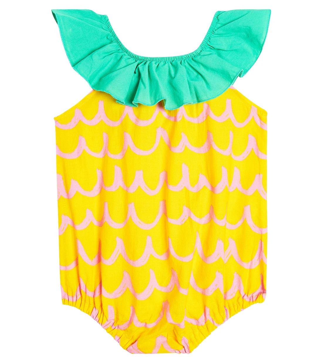 Stella McCartney Kids - Baby printed cotton playsuit