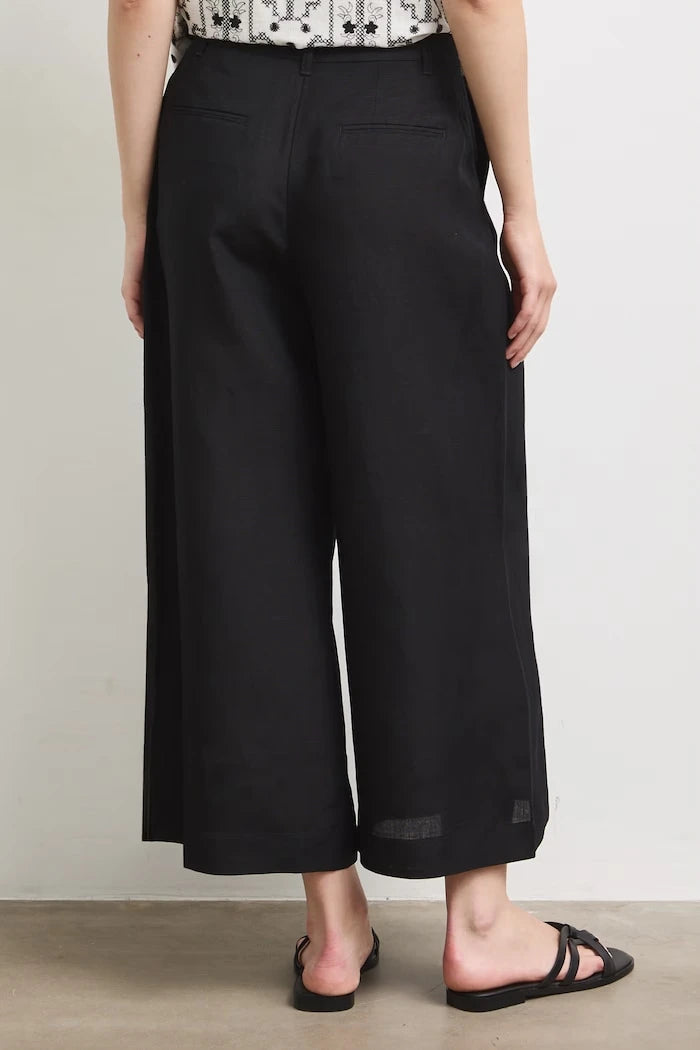 Medicine лен karışımlı kadın culotte pantolon