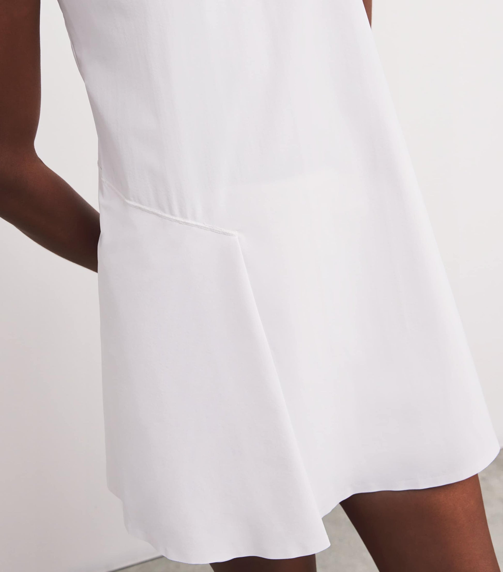 White Court Mini Dress