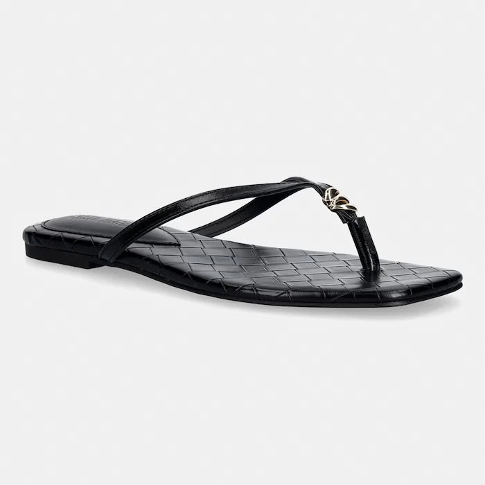 Steve Madden джапанки дамски от кожа Maliyah