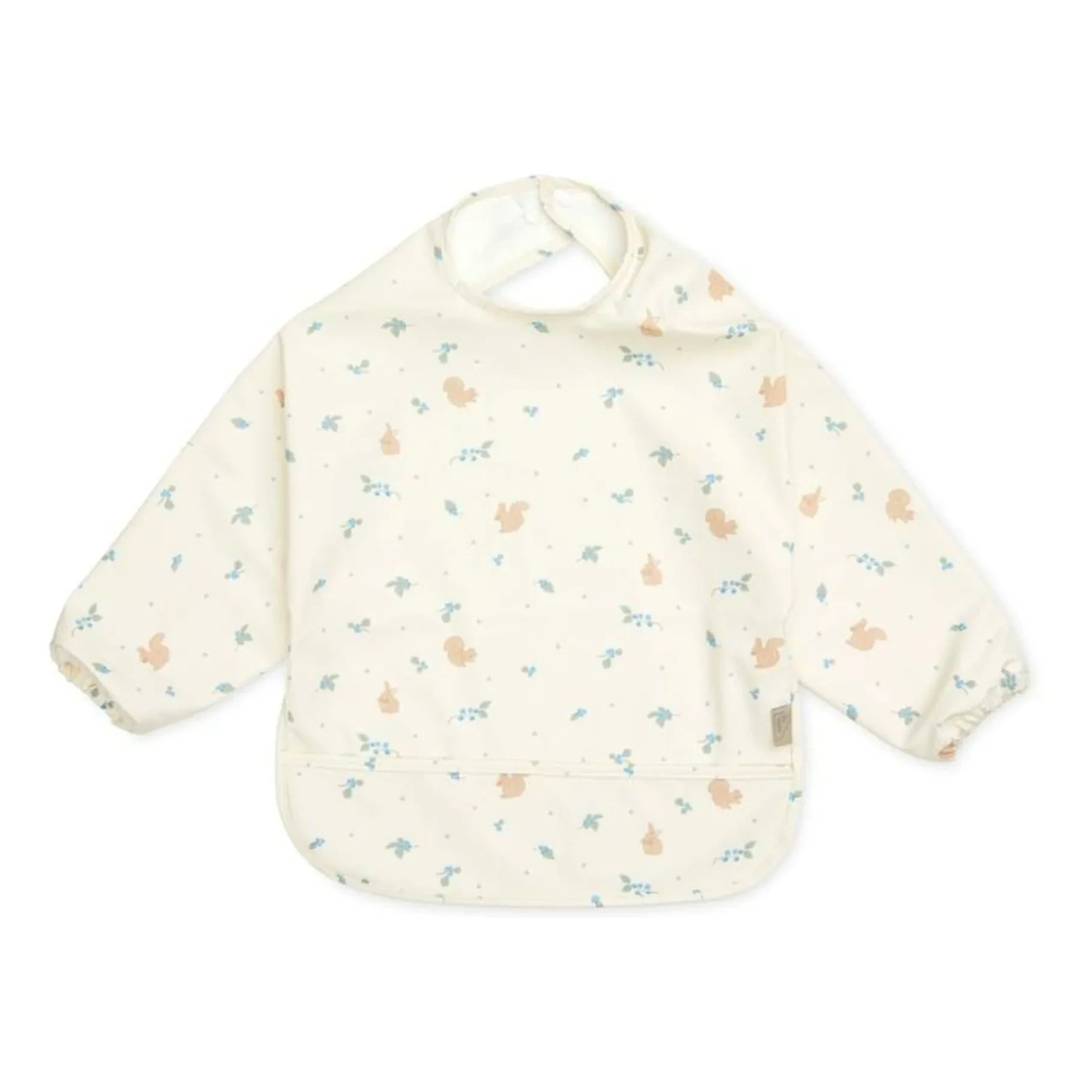 Cam Cam - Blueberries bib with sleeves
