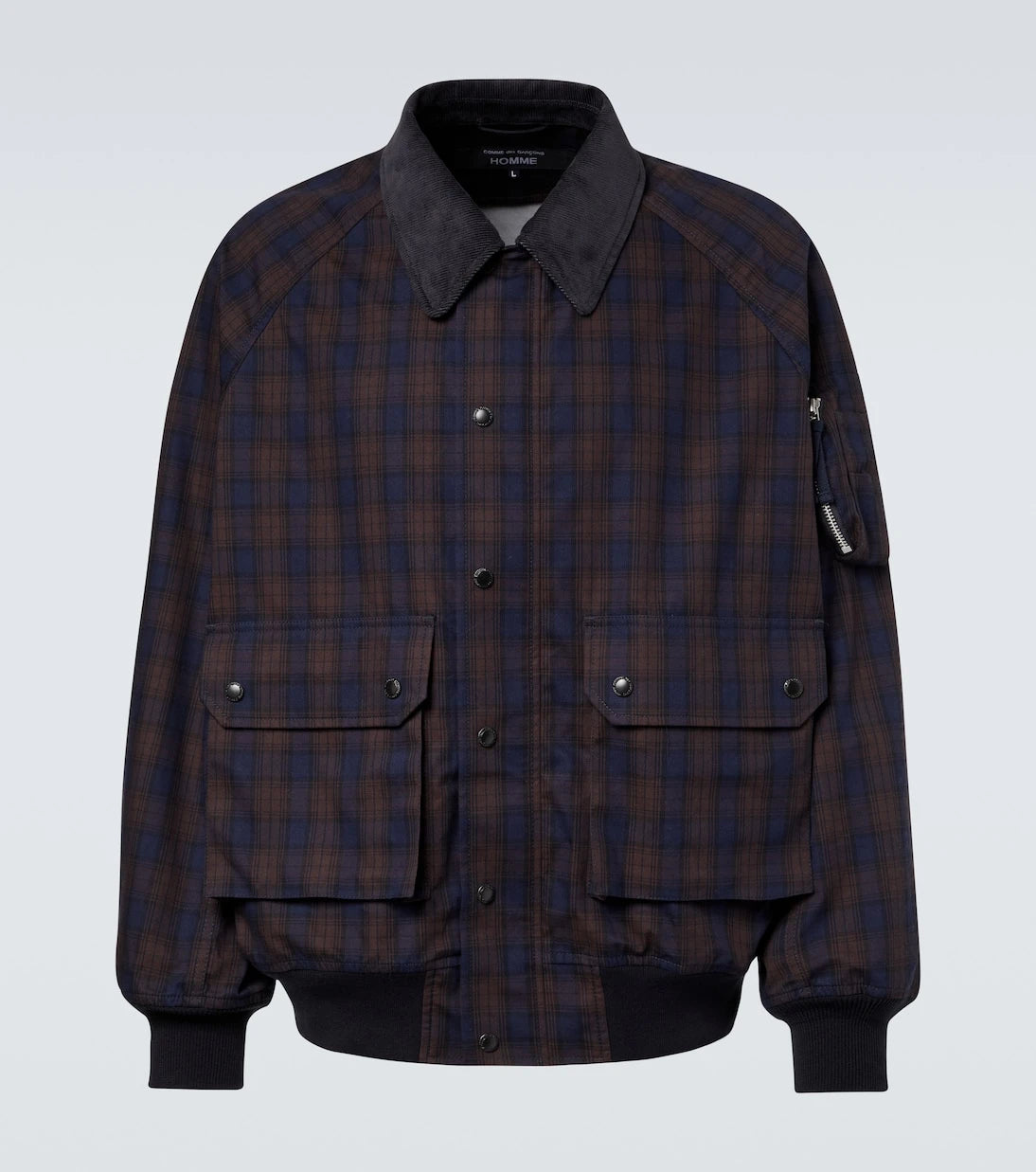 Comme des Garçons Homme - بلوزون قطني كاروهات