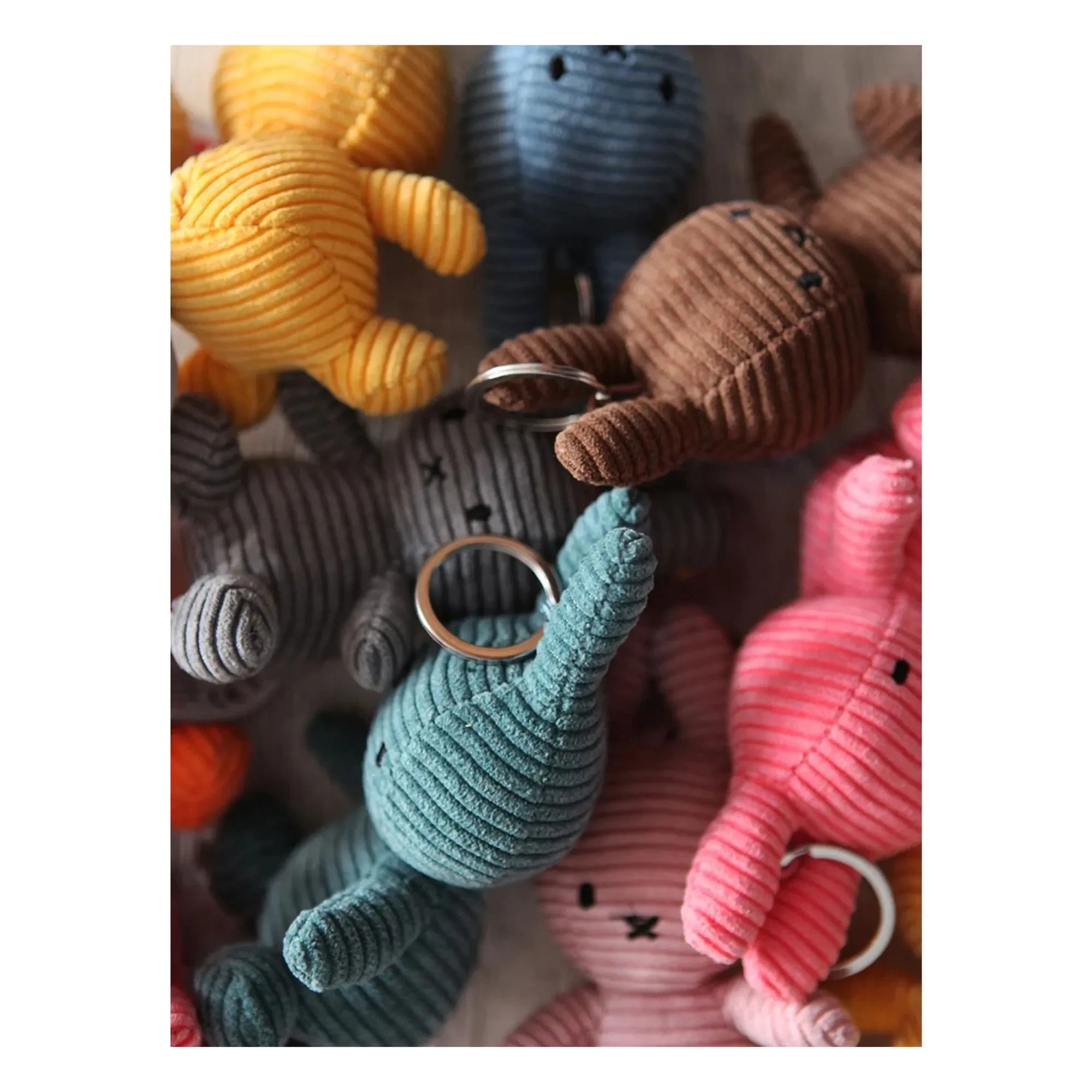 Bon Ton Toys - MIFFY - Miffy charms in corduroy | Pink