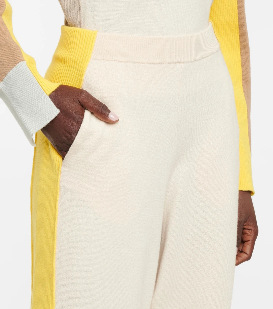 Stella McCartney - Wool high-rise straight pants