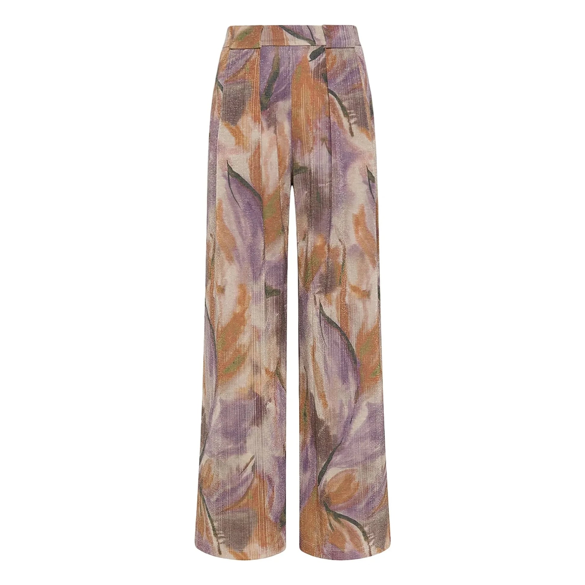 Momoni - Aspen Printed Pants | Purple