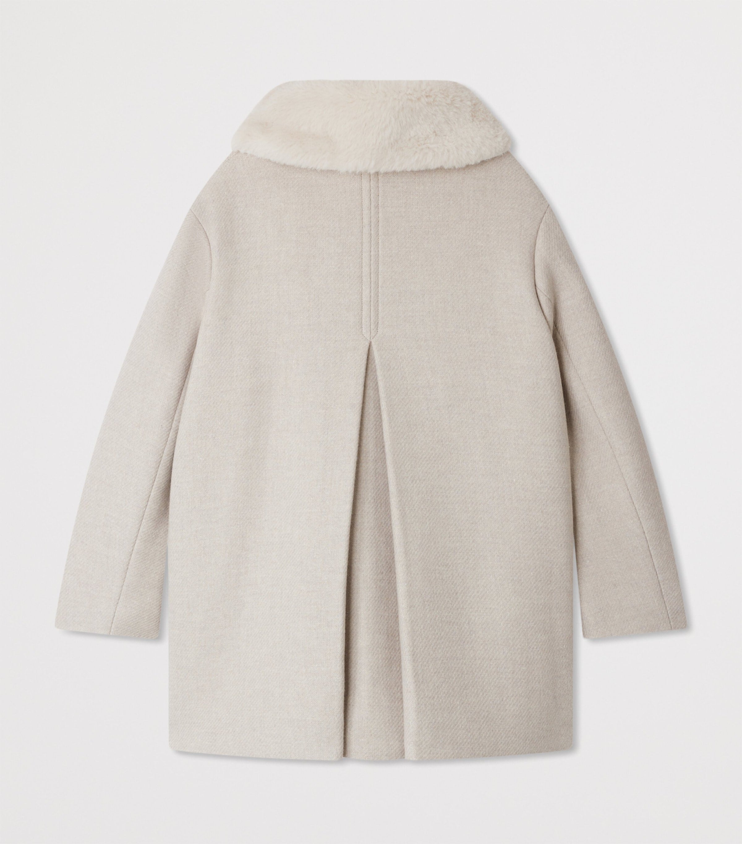 Bonpoint Wool-Blend Collared Coat (10-14 Years)