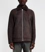 Rag & Bone Brown Shearling-Collar Jacket