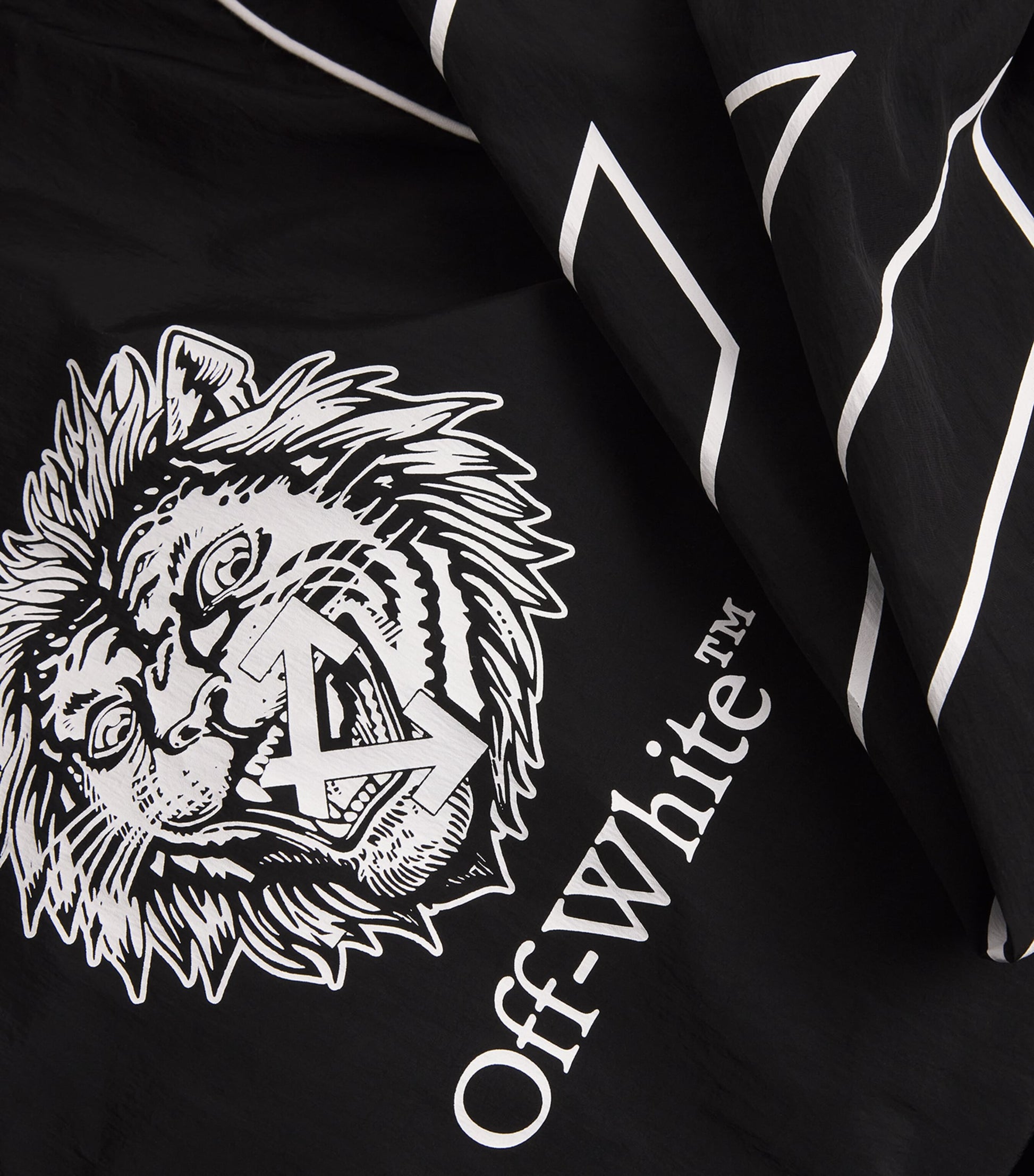 Off-White Lion Print Track Jacket