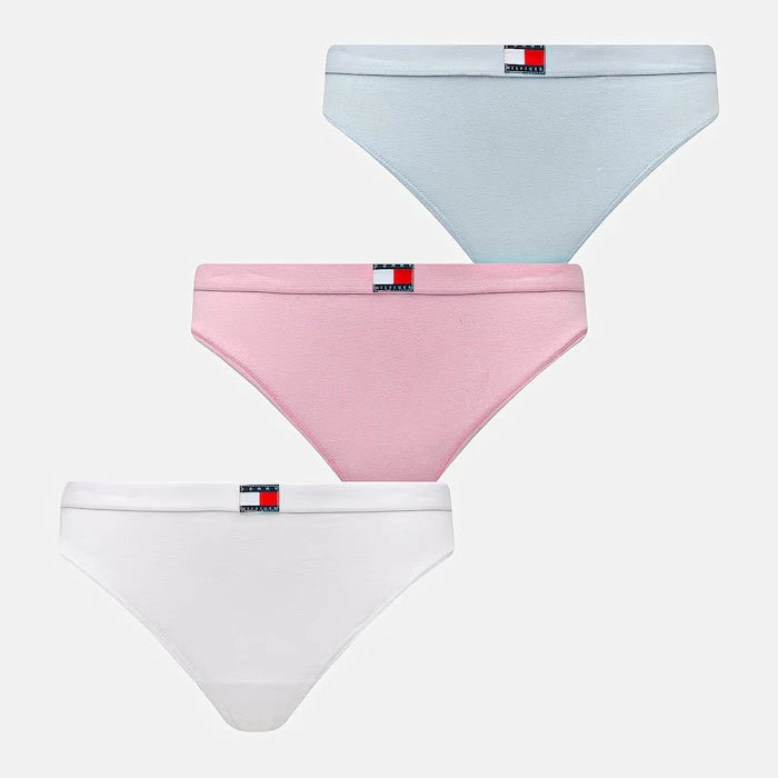 Tommy Hilfiger kadın pamuklu bikini 3 parça